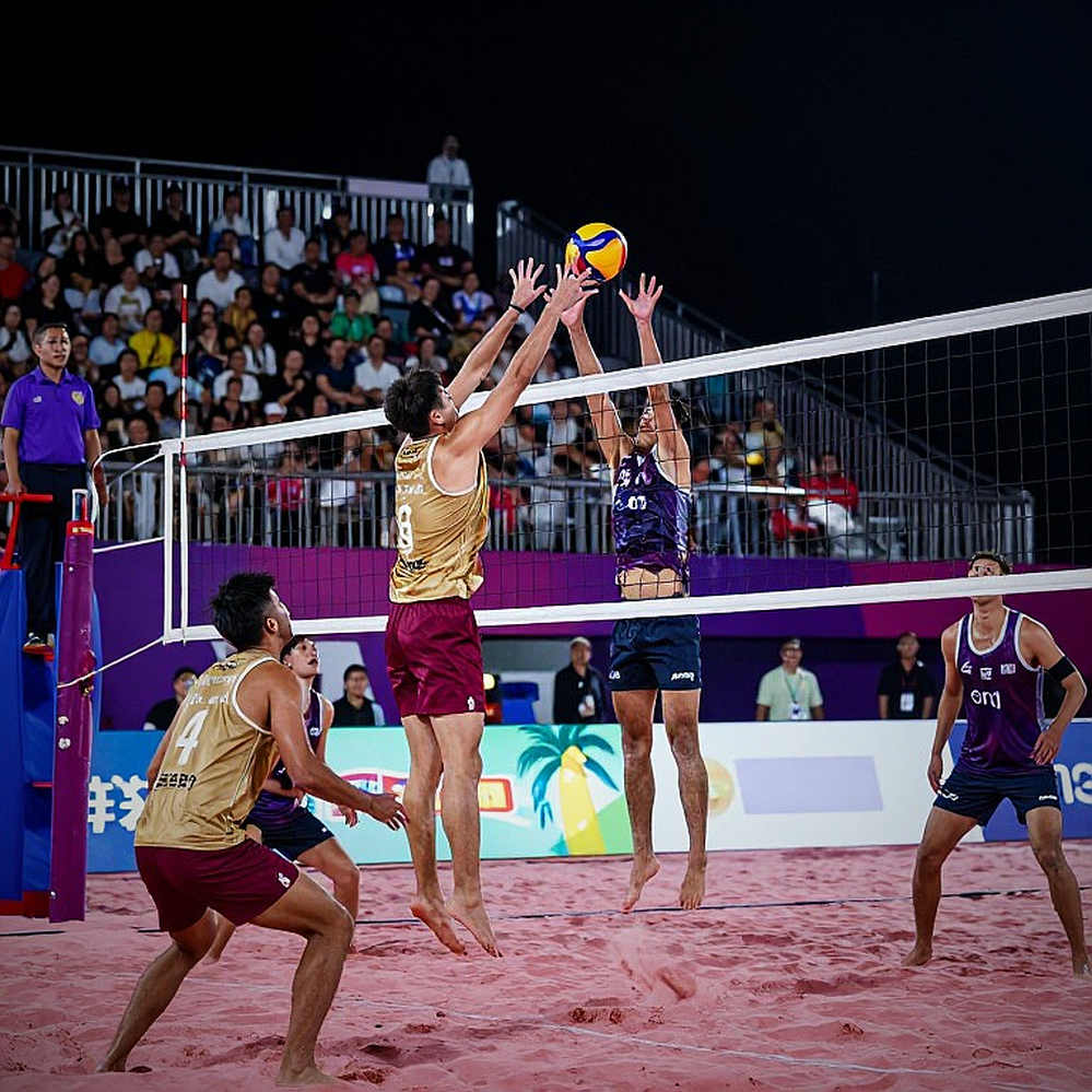 Giải vô địch bóng chuyền bãi biển châu Á khởi tranh tại Trung Quốc, giành vé dự Olympic Los Angeles 2028 Giải vô địch bóng chuyền bãi biển châu Á khởi tranh tại Trung Quốc, giành vé dự Olympic Los Angeles 2028